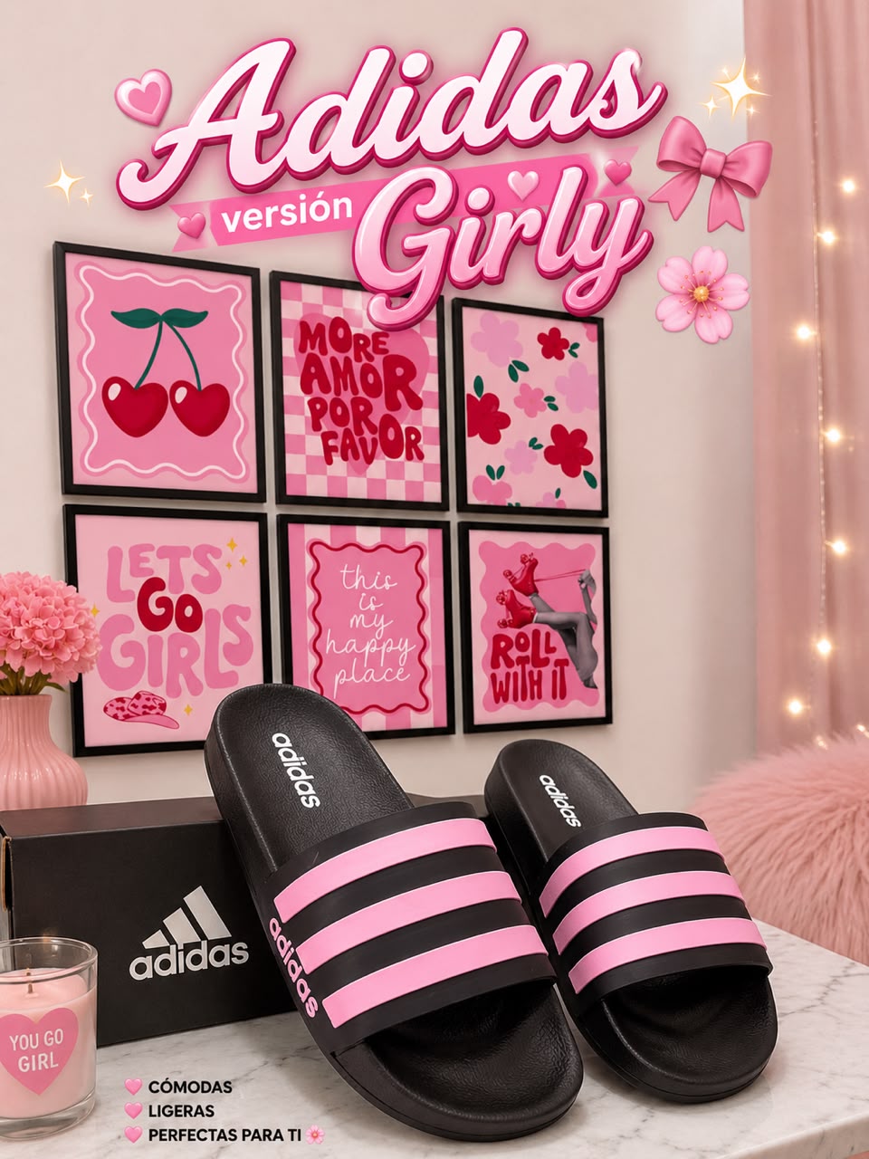 CHANCLAS ADIDAS HOMBRE Y MUJER